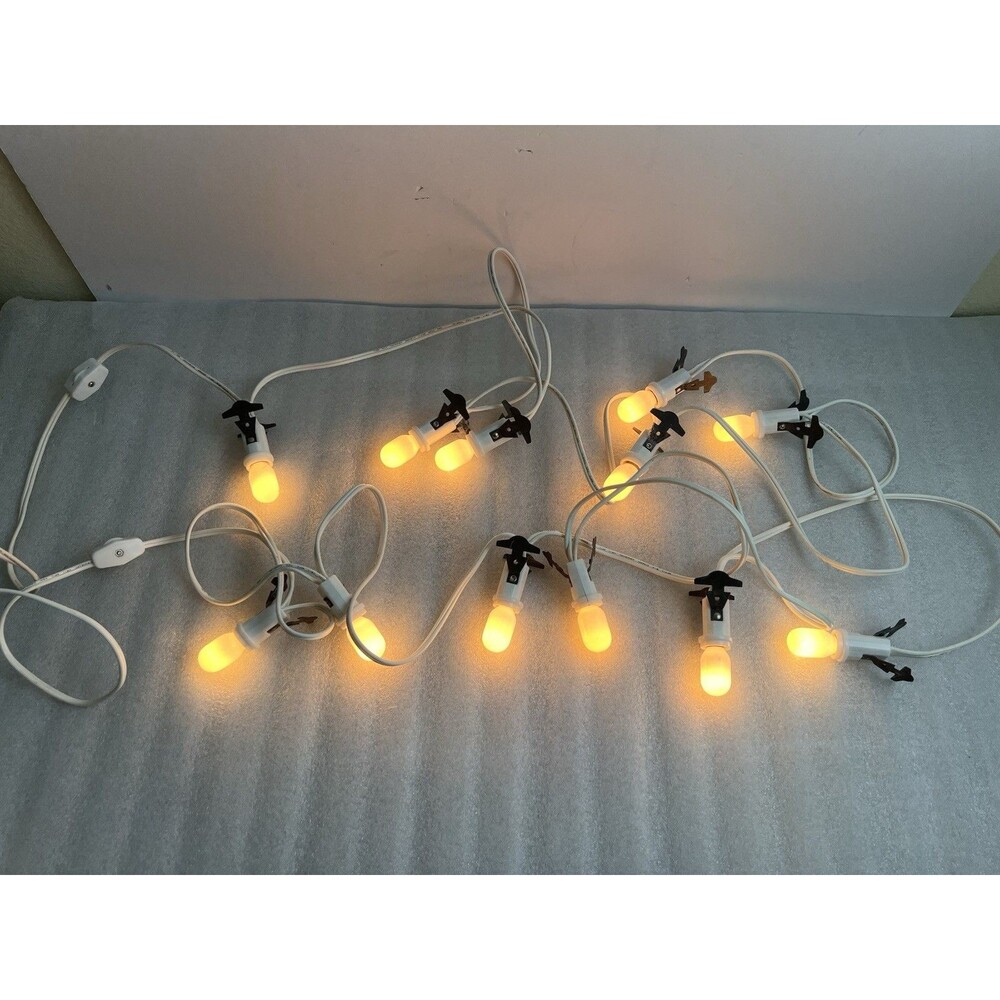 2 Sets Dept 56 - 6 Socket Light Set - Village Accessories Bulbs Included Works